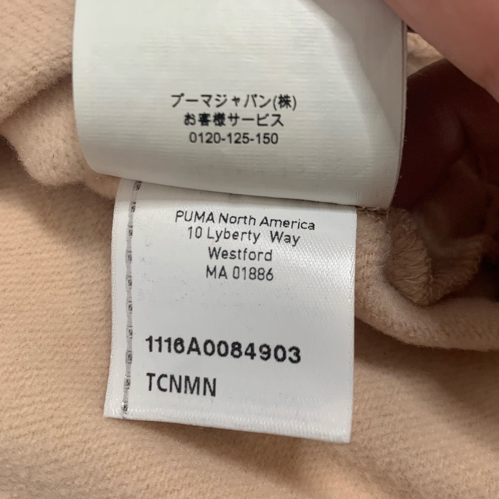 Puma x Fenty Oversized Pink Long Sleeve Graphic Hoody - Picture 14 of 16